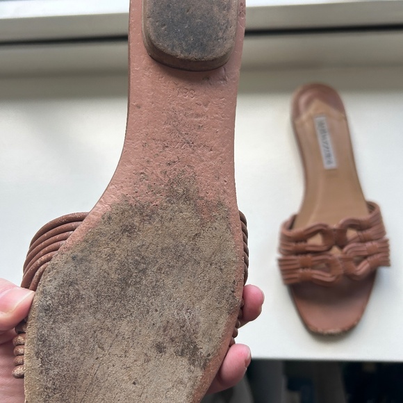 Aquazzura Slip-on Sandals size 7.5 - Picture 2 of 3
